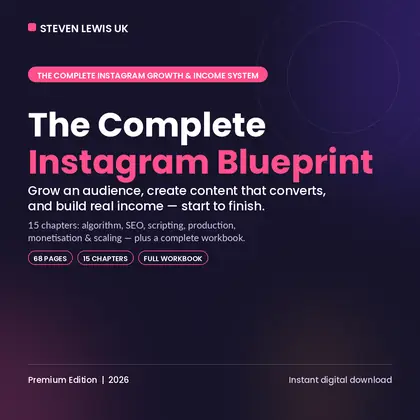 The Complete Instagram Blueprint guide cover